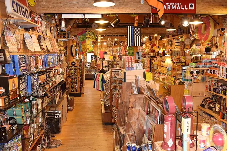 Inside Williamsburg General Store